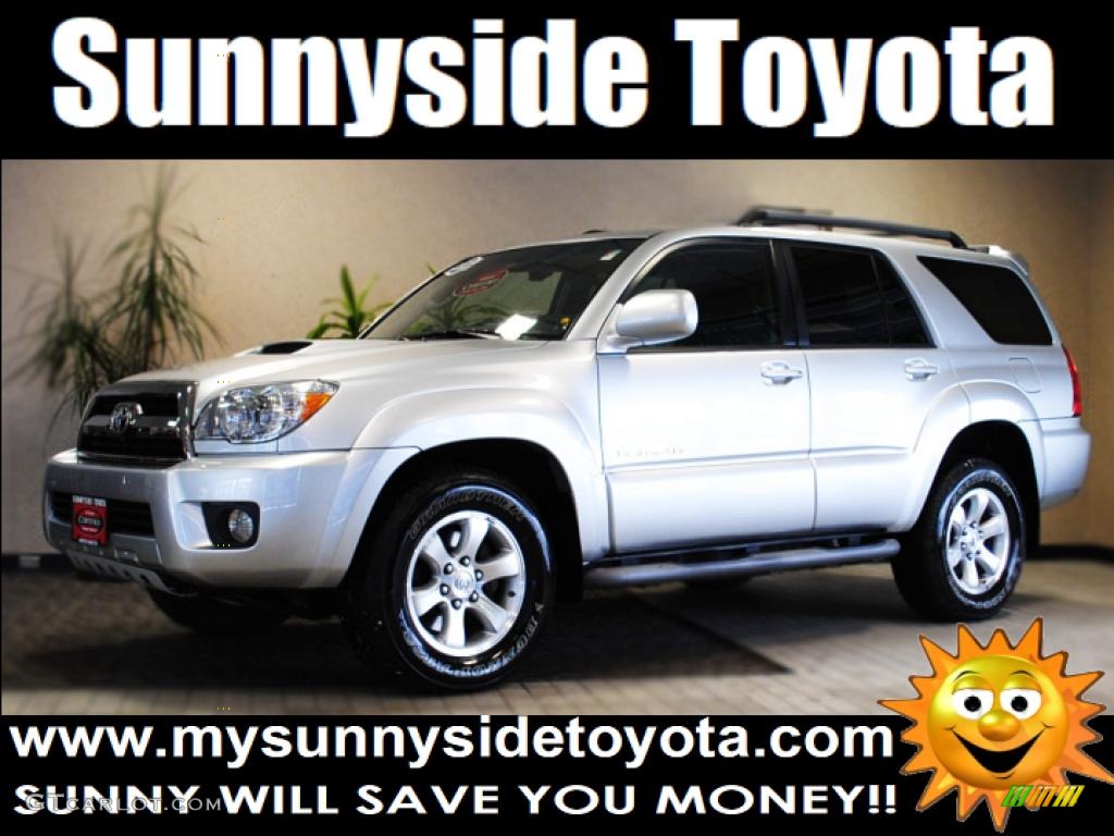 2008 4Runner Sport Edition 4x4 - Titanium Metallic / Dark Charcoal photo #1