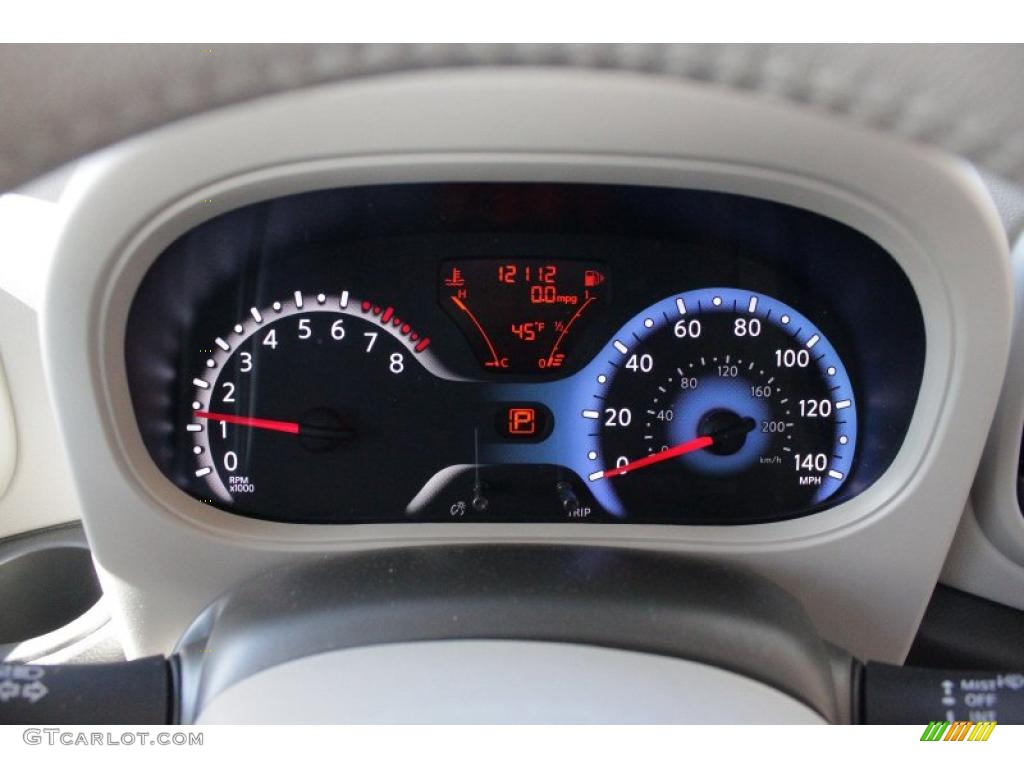 2009 Nissan Cube 1.8 SL Gauges Photo #45742030