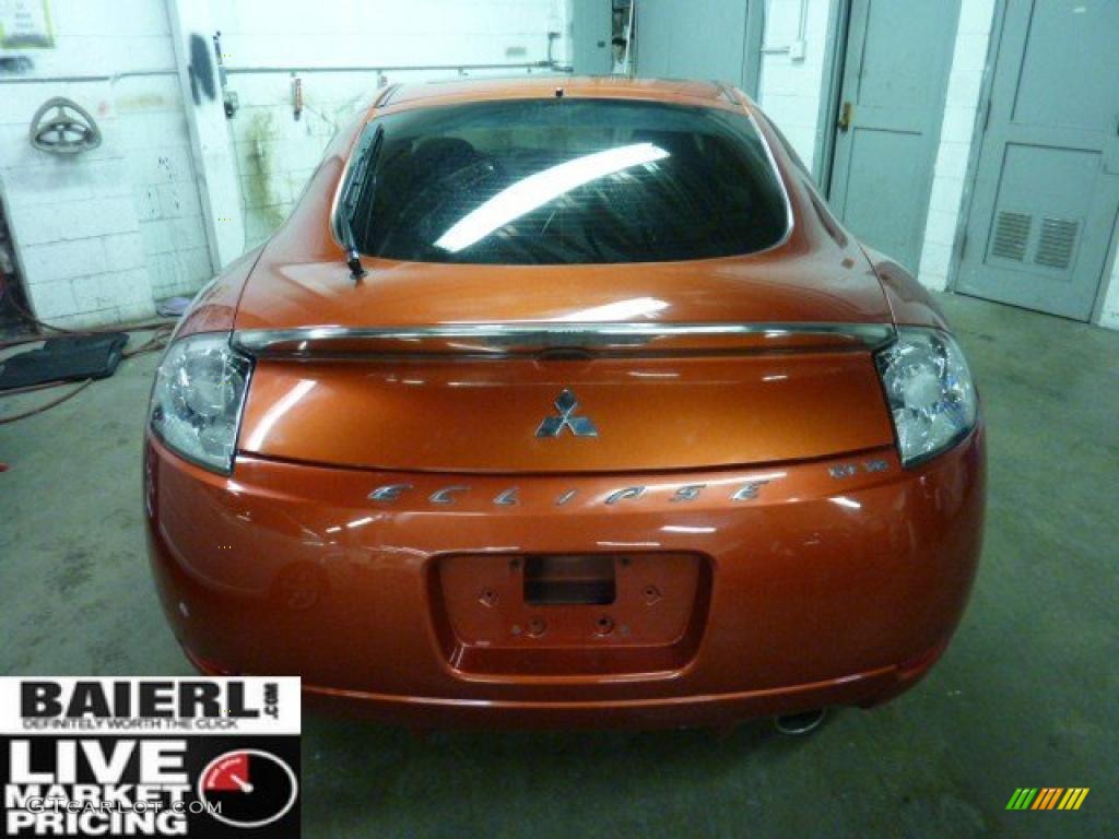 2006 Eclipse GT Coupe - Sunset Orange Pearlescent / Dark Charcoal photo #3