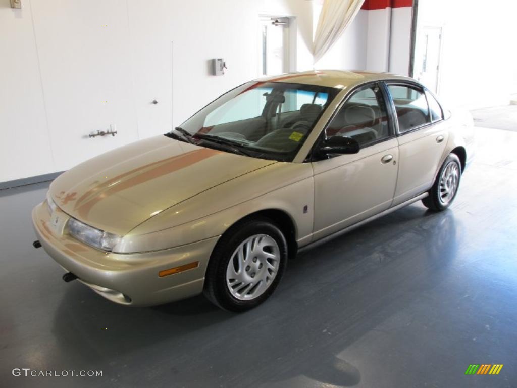 1998 S Series SL2 Sedan - Gold Metallic / Tan photo #1