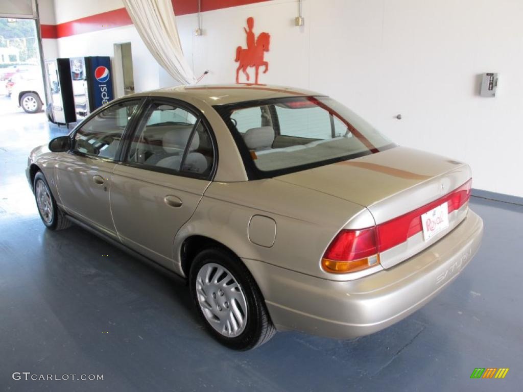 1998 S Series SL2 Sedan - Gold Metallic / Tan photo #2
