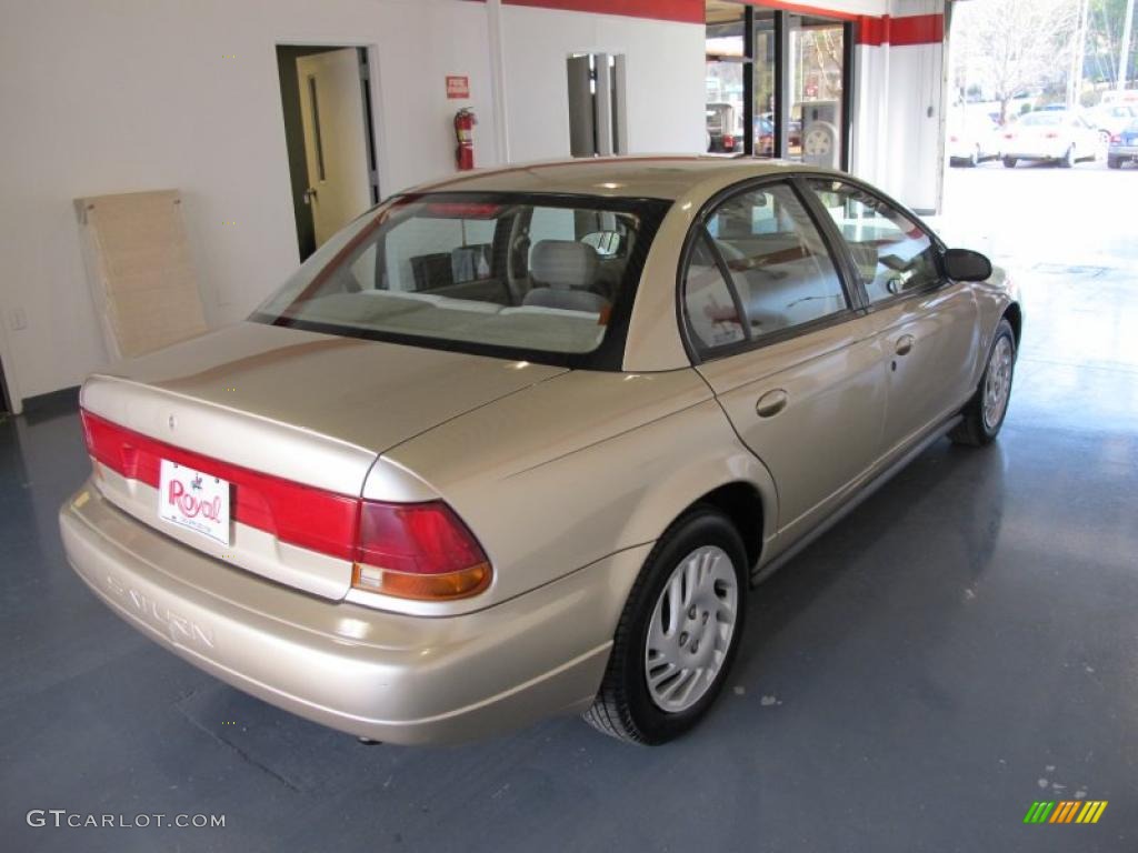 1998 S Series SL2 Sedan - Gold Metallic / Tan photo #4