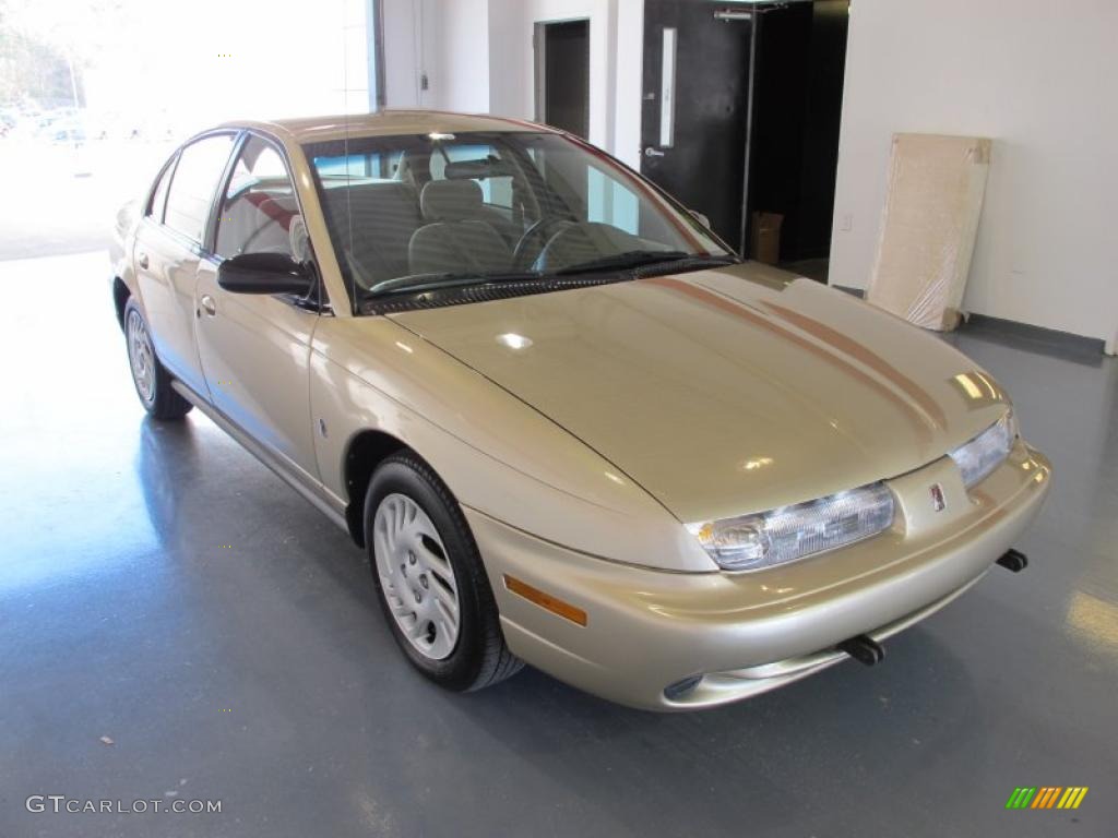 1998 S Series SL2 Sedan - Gold Metallic / Tan photo #5