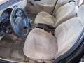 Tan 1998 Saturn S Series SL2 Sedan Interior Color