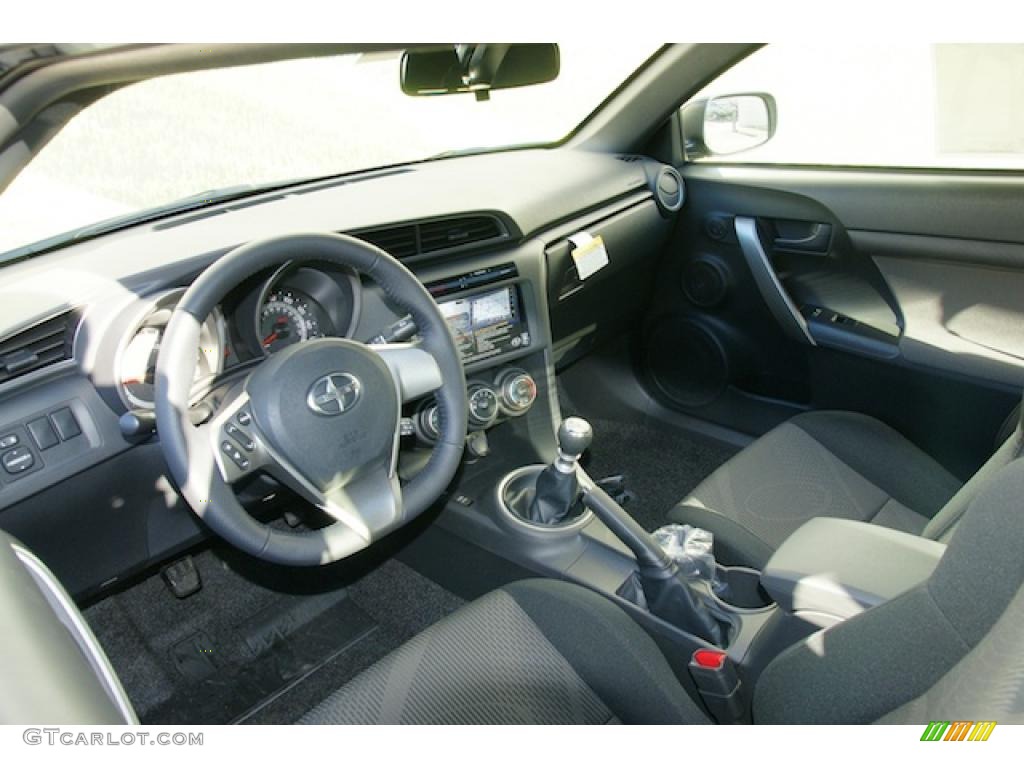Dark Charcoal Interior 2011 Scion tC Standard tC Model Photo #45743482