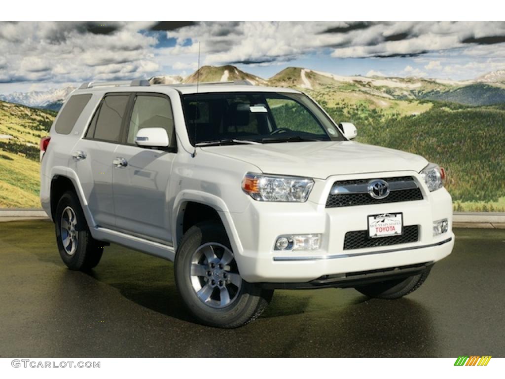 2011 4Runner SR5 4x4 - Blizzard White Pearl / Graphite photo #1
