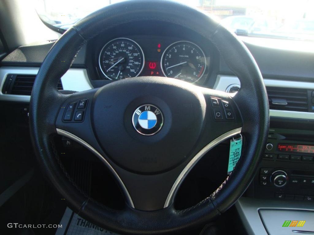 2007 3 Series 328xi Coupe - Sparkling Graphite Metallic / Black photo #17