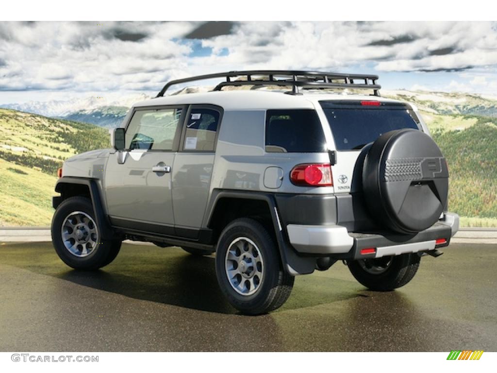 Silver Fresco Metallic 2011 Toyota FJ Cruiser 4WD Exterior Photo #45743718