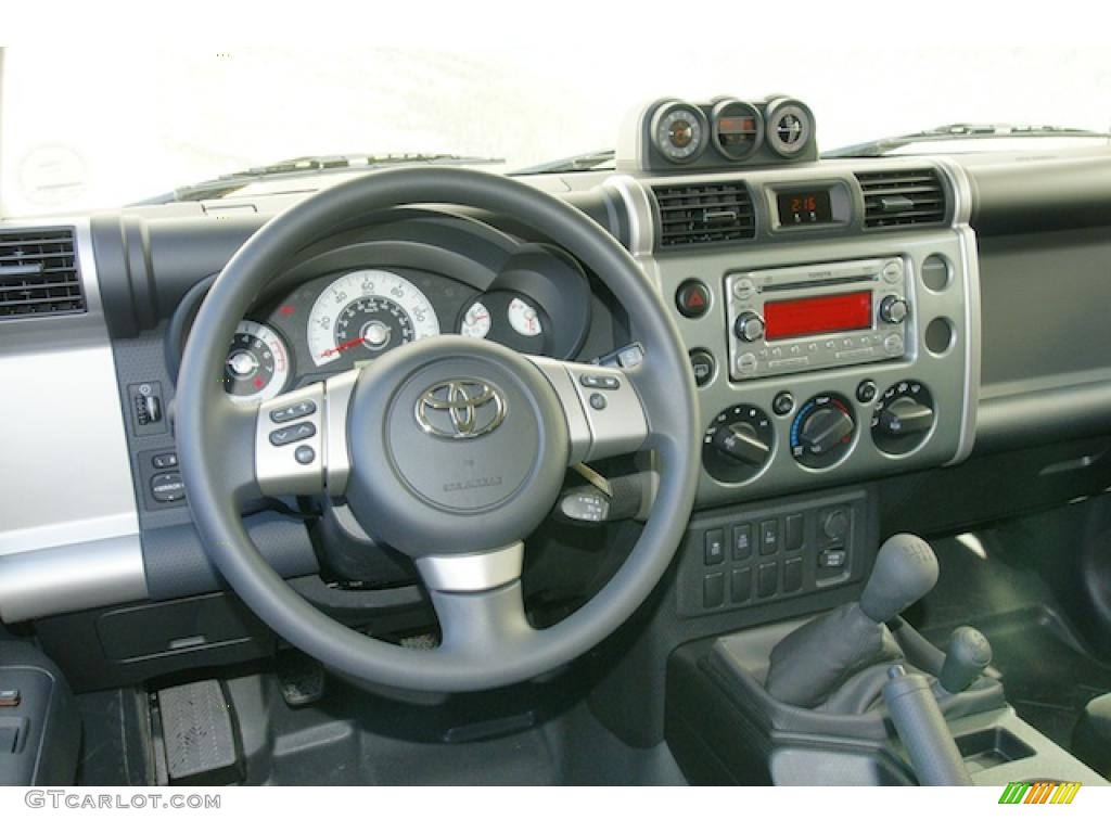 2011 Toyota FJ Cruiser 4WD Dark Charcoal Dashboard Photo #45743770