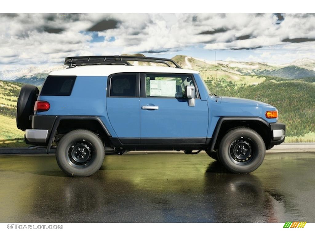 Cavalry Blue 2011 Toyota FJ Cruiser 4WD Exterior Photo #45743990