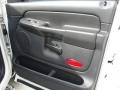 Dark Slate Gray 2002 Dodge Ram 1500 ST Quad Cab Door Panel