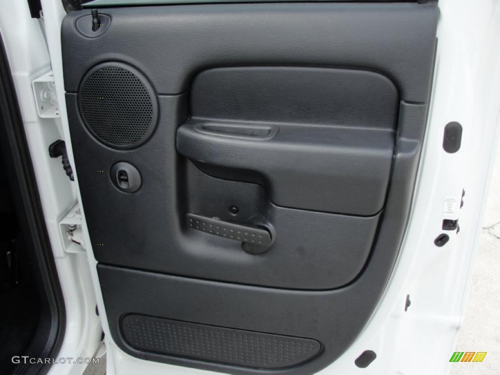 2002 Dodge Ram 1500 ST Quad Cab Dark Slate Gray Door Panel Photo #45744502