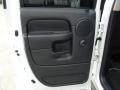 Dark Slate Gray 2002 Dodge Ram 1500 ST Quad Cab Door Panel