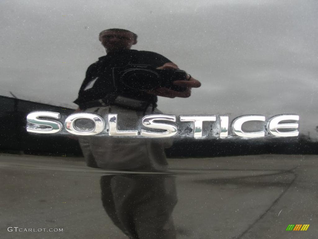 2009 Solstice Roadster - Mysterious Black / Ebony/Sand photo #18