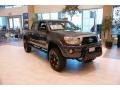 2011 Magnetic Gray Metallic Toyota Tacoma V6 SR5 Double Cab 4x4  photo #1