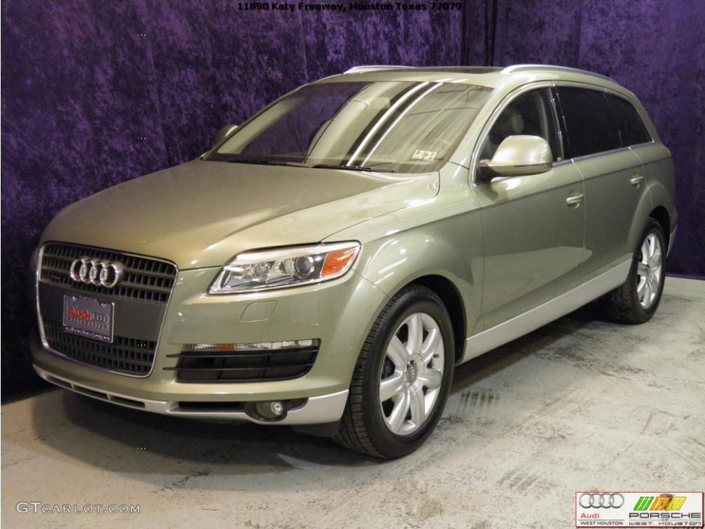 2007 Q7 4.2 Premium quattro - Sycamore Green Metallic / Cardamom Beige photo #2