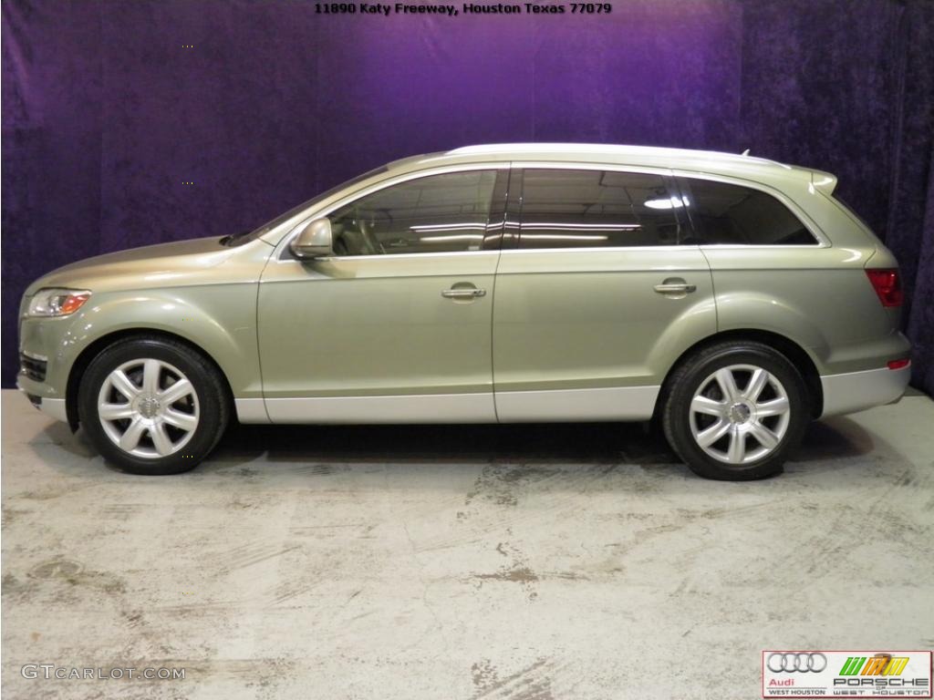 2007 Q7 4.2 Premium quattro - Sycamore Green Metallic / Cardamom Beige photo #3