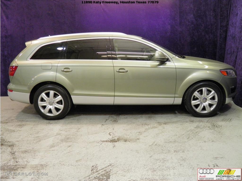 2007 Q7 4.2 Premium quattro - Sycamore Green Metallic / Cardamom Beige photo #4