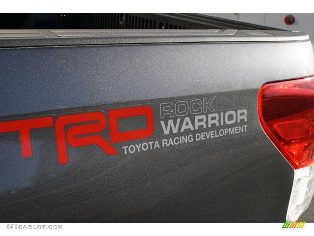 2011 Tundra TRD Rock Warrior Double Cab 4x4 - Magnetic Gray Metallic / Black photo #10