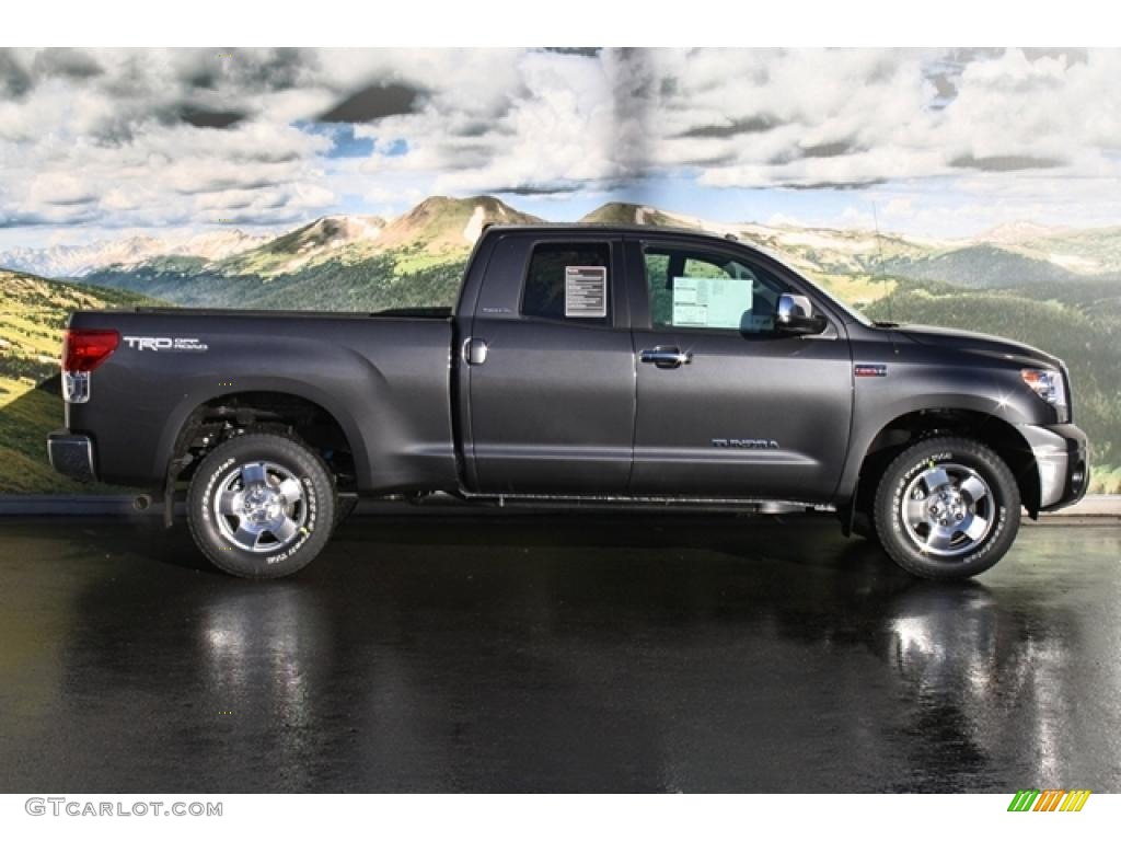 Magnetic Gray Metallic 2011 Toyota Tundra Limited Double Cab 4x4 Exterior Photo #45749126