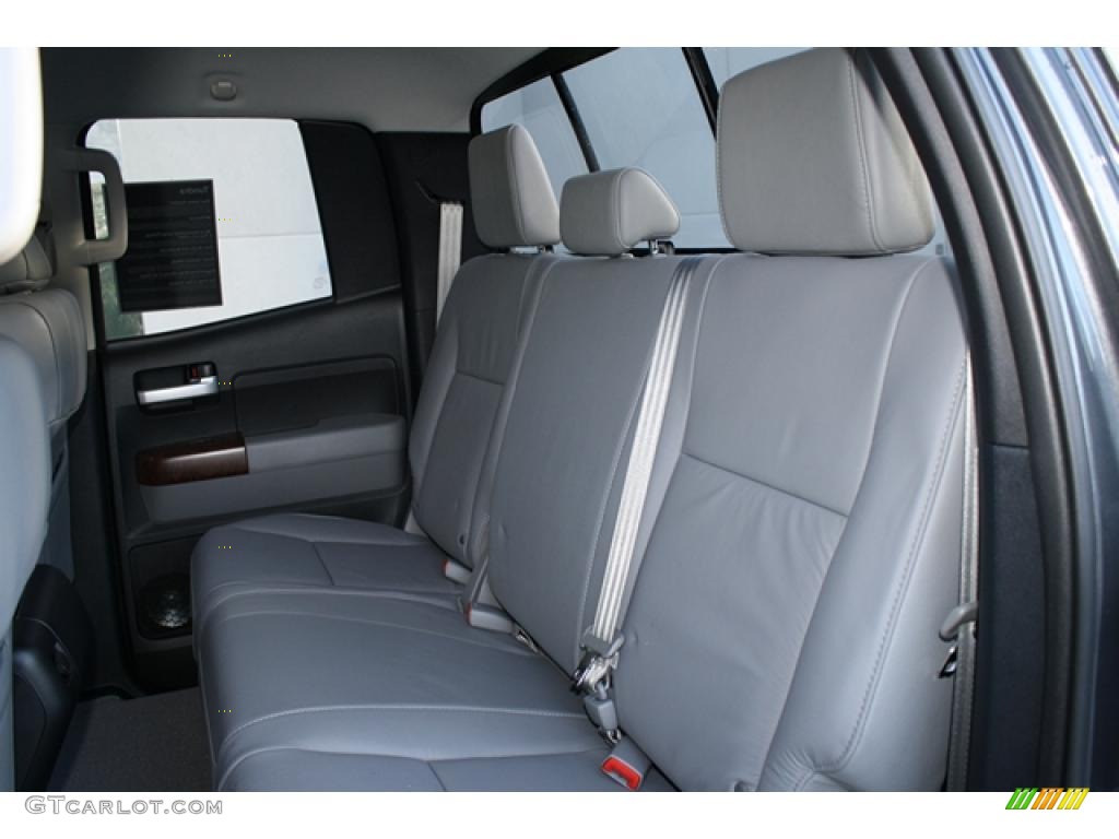Graphite Gray Interior 2011 Toyota Tundra Limited Double Cab 4x4 Photo #45749142