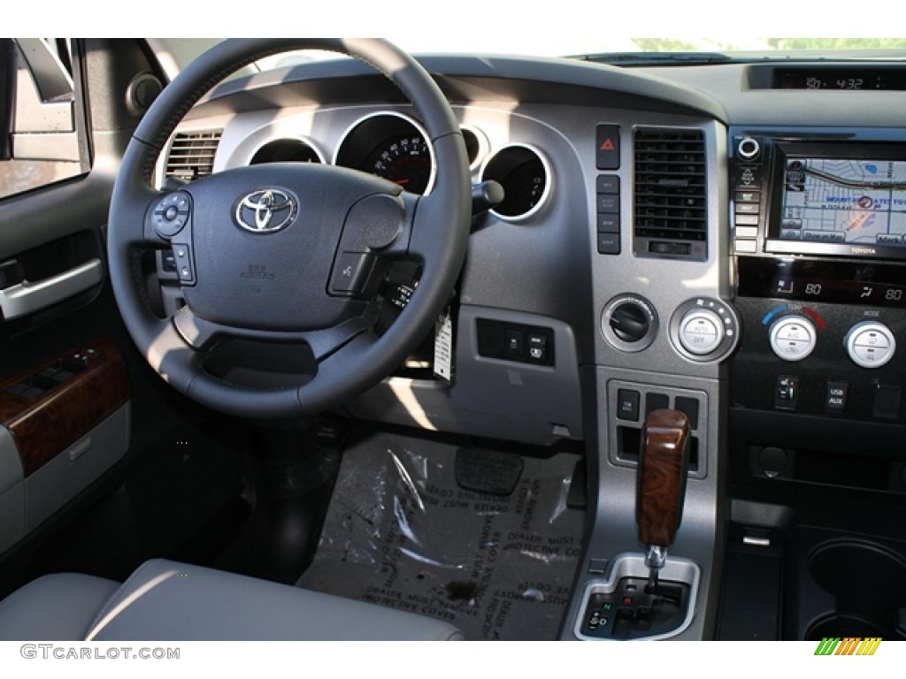 2011 Tundra Limited Double Cab 4x4 - Magnetic Gray Metallic / Graphite Gray photo #7