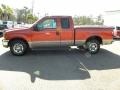 1999 Bright Amber Metallic Ford F250 Super Duty Lariat Extended Cab  photo #2