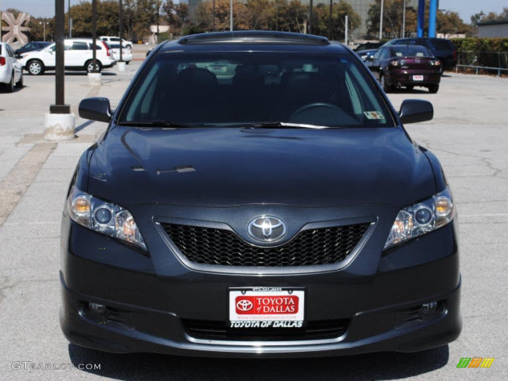 2008 Camry SE - Magnetic Gray Metallic / Dark Charcoal photo #2