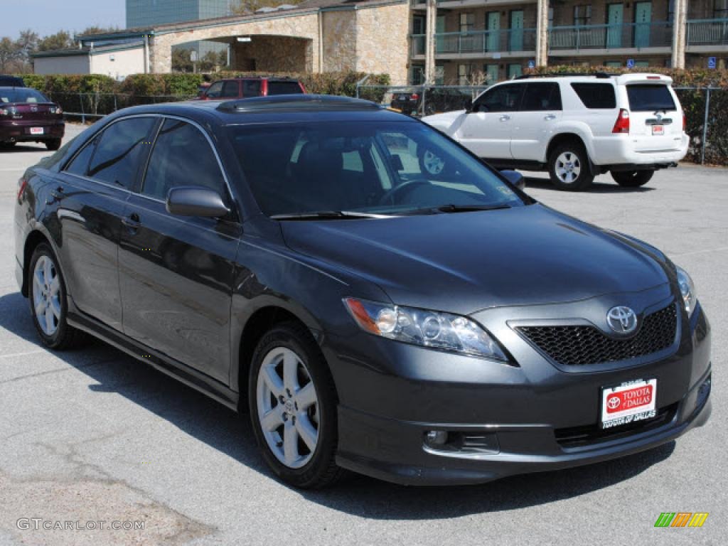 2008 Camry SE - Magnetic Gray Metallic / Dark Charcoal photo #3