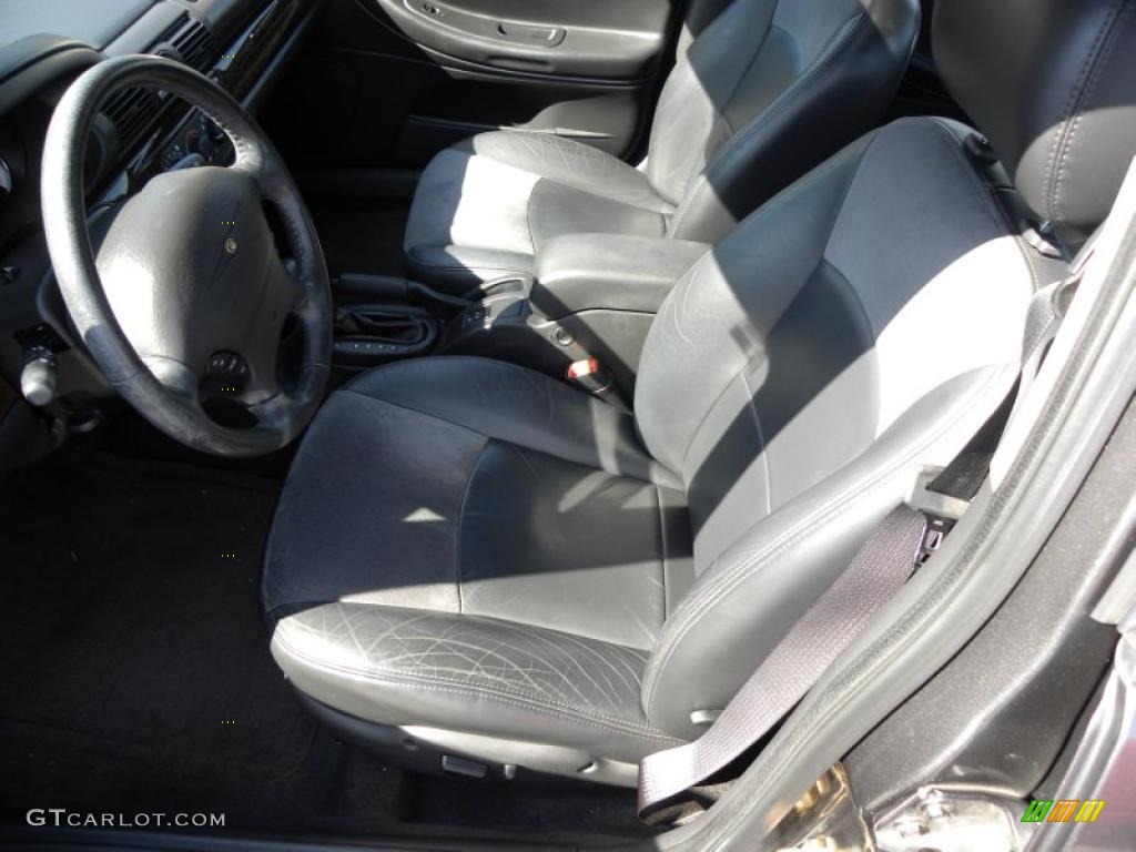 Dark Slate Gray Interior 2004 Chrysler Sebring Limited Sedan Photo #45750494