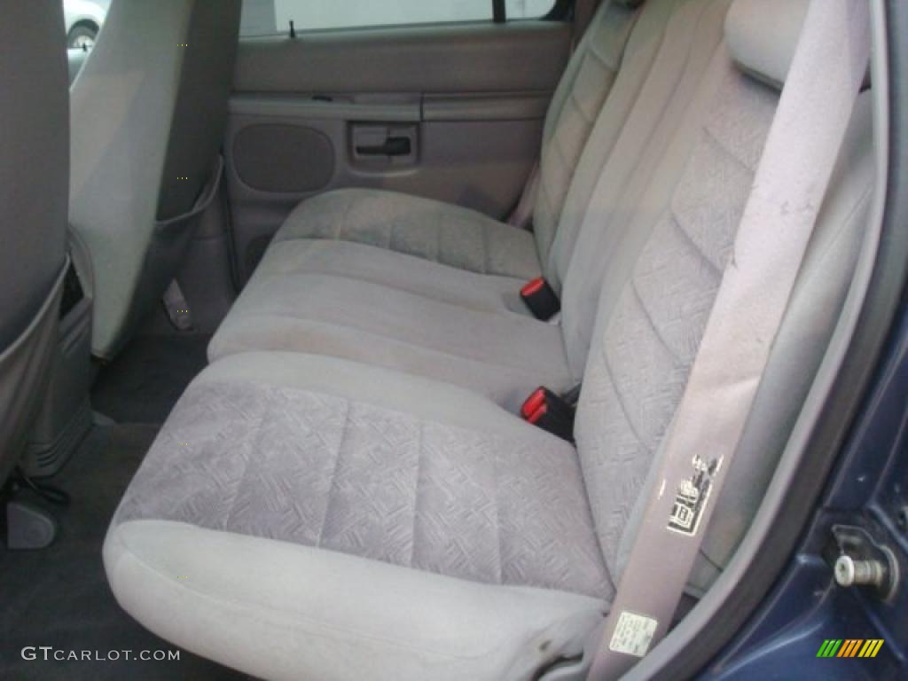 Dark Graphite Interior 2001 Ford Explorer XLT 4x4 Photo #45750982
