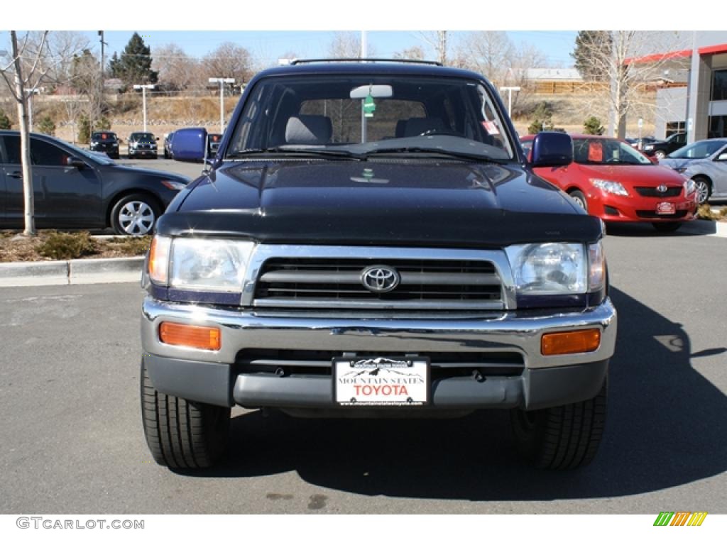 1997 4Runner SR5 4x4 - Stellar Blue Pearl Metallic / Gray photo #6