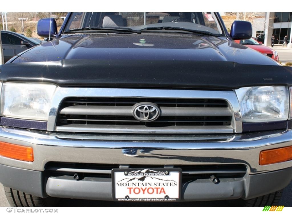 1997 4Runner SR5 4x4 - Stellar Blue Pearl Metallic / Gray photo #29