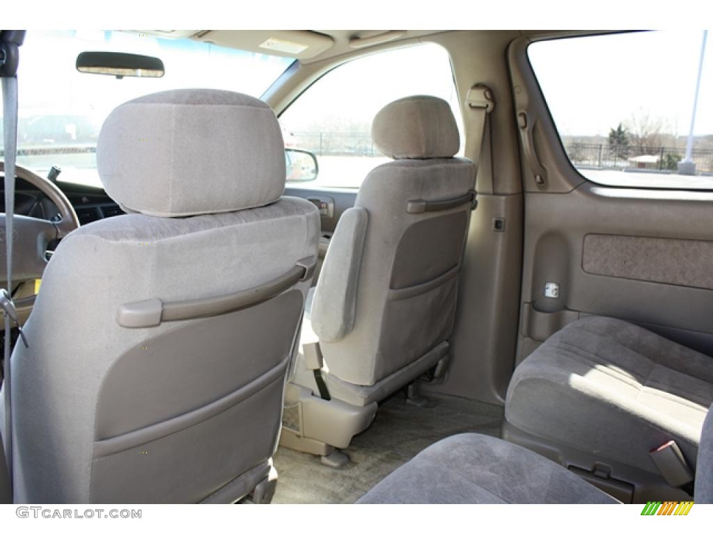 2000 Sienna XLE - Sunfire Red Pearl / Oak photo #9