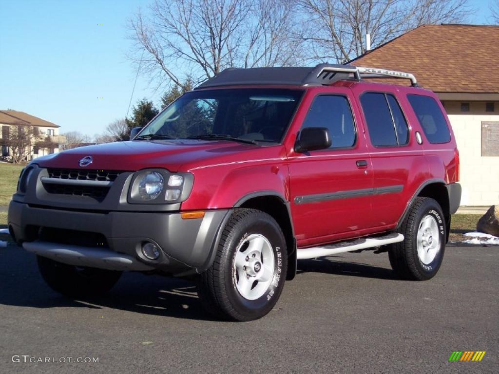 Molten Lava Metallic 2002 Nissan Xterra SE V6 Exterior Photo #45752302