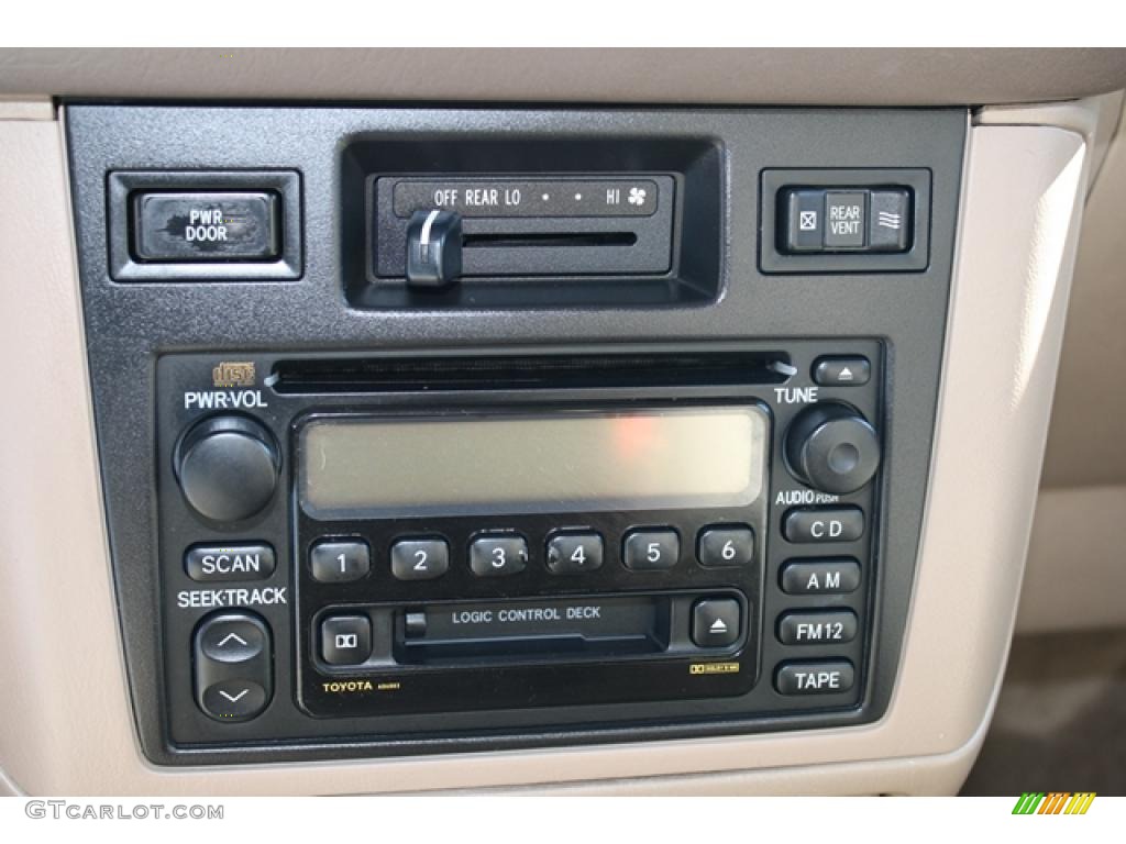 2000 Sienna XLE - Sunfire Red Pearl / Oak photo #19