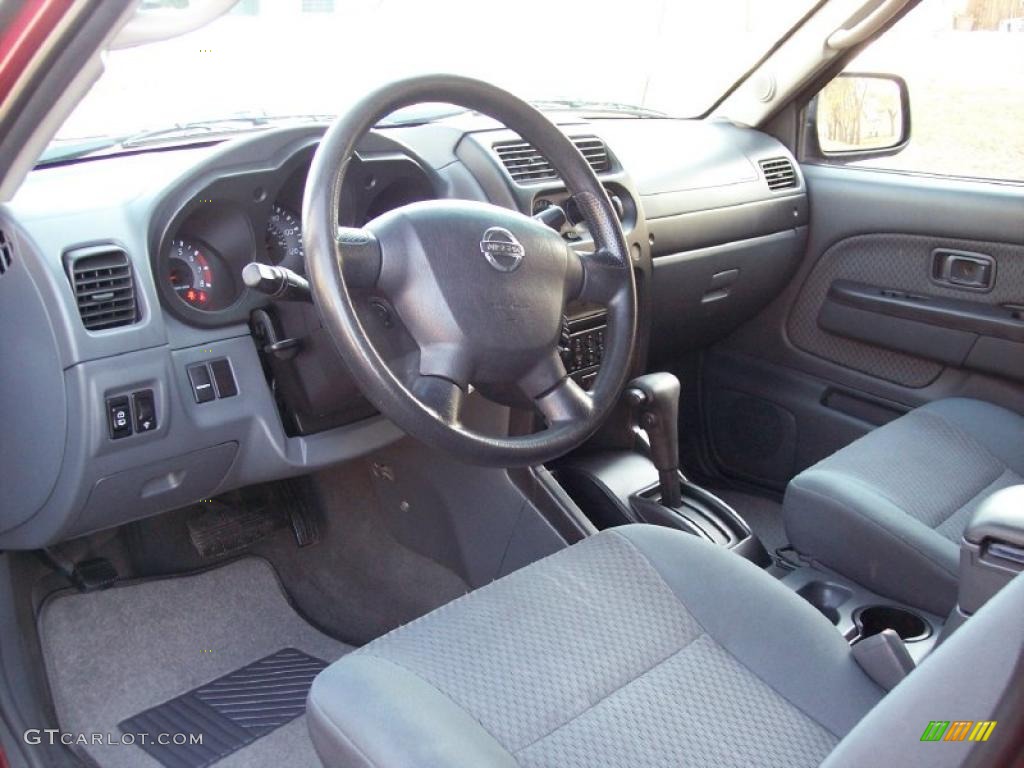 Gray Celadon Interior 2002 Nissan Xterra SE V6 Photo #45752802