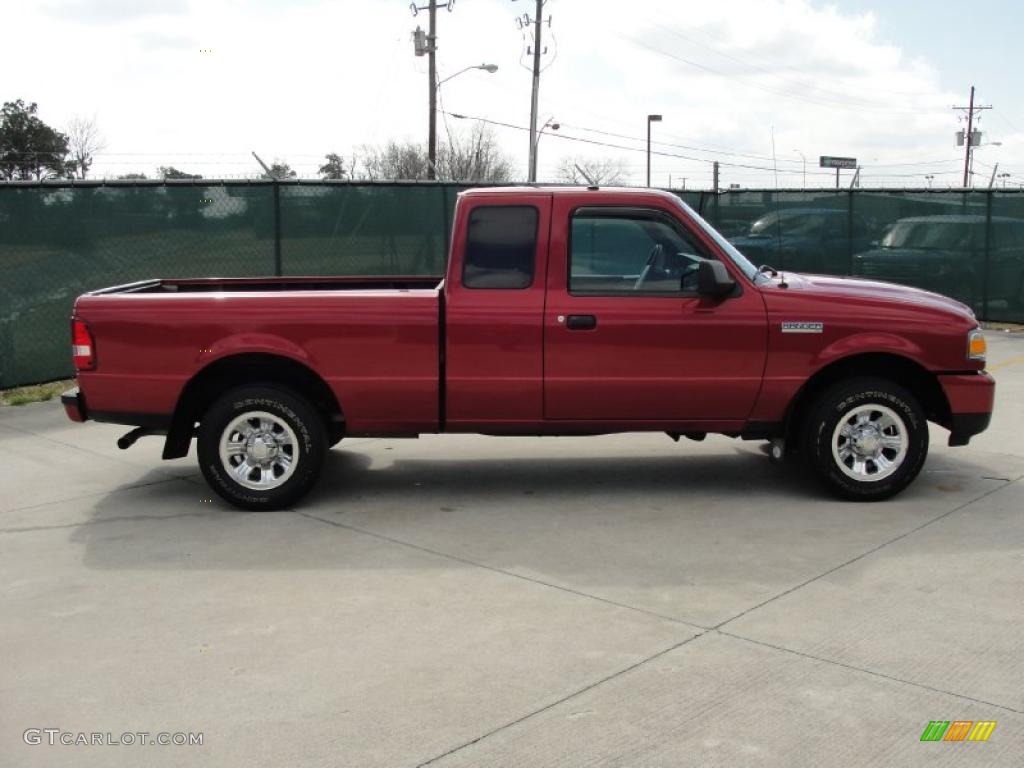 Redfire Metallic 2008 Ford Ranger XLT SuperCab Exterior Photo #45752870