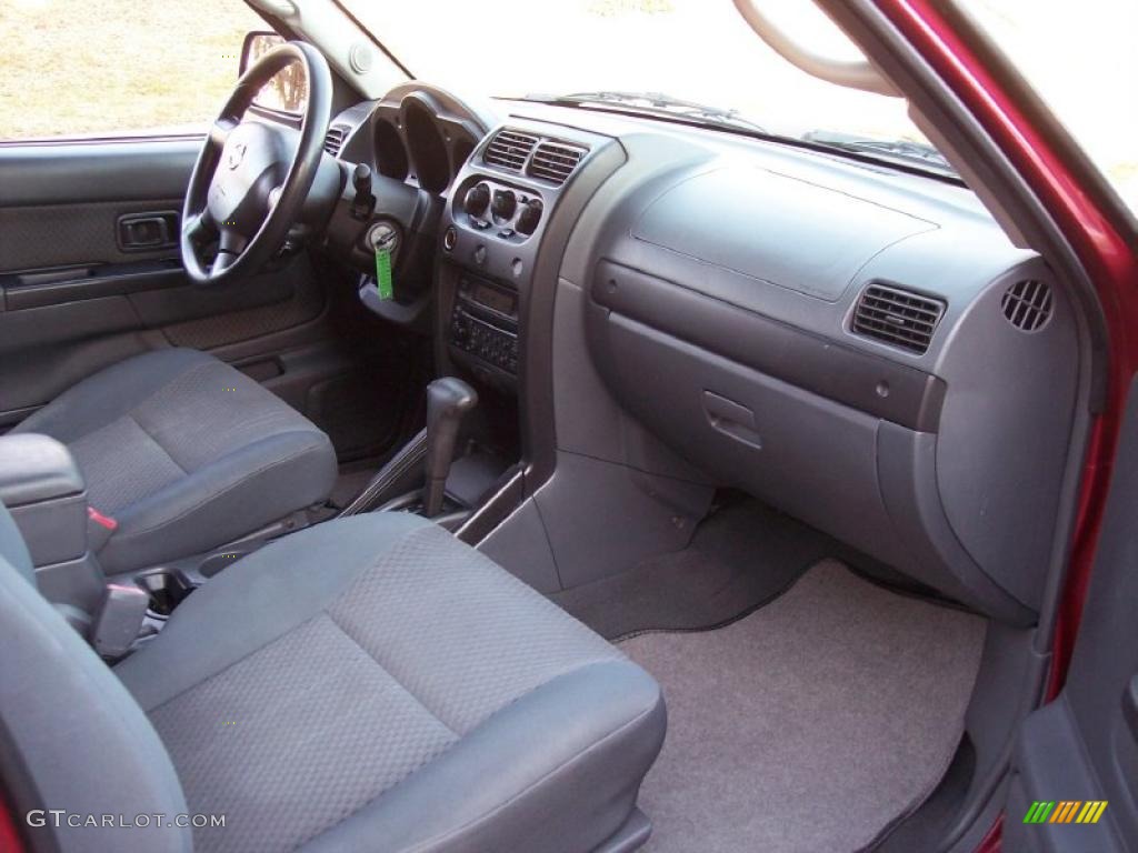 Gray Celadon Interior 2002 Nissan Xterra Se V6 Photo