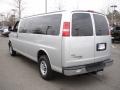 2010 Sheer Silver Metallic Chevrolet Express LT 3500 Extended Passenger Van  photo #6