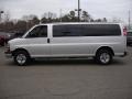 2010 Sheer Silver Metallic Chevrolet Express LT 3500 Extended Passenger Van  photo #9