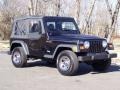 2000 Black Jeep Wrangler SE 4x4  photo #1