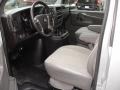 Medium Pewter 2010 Chevrolet Express LT 3500 Extended Passenger Van Interior Color