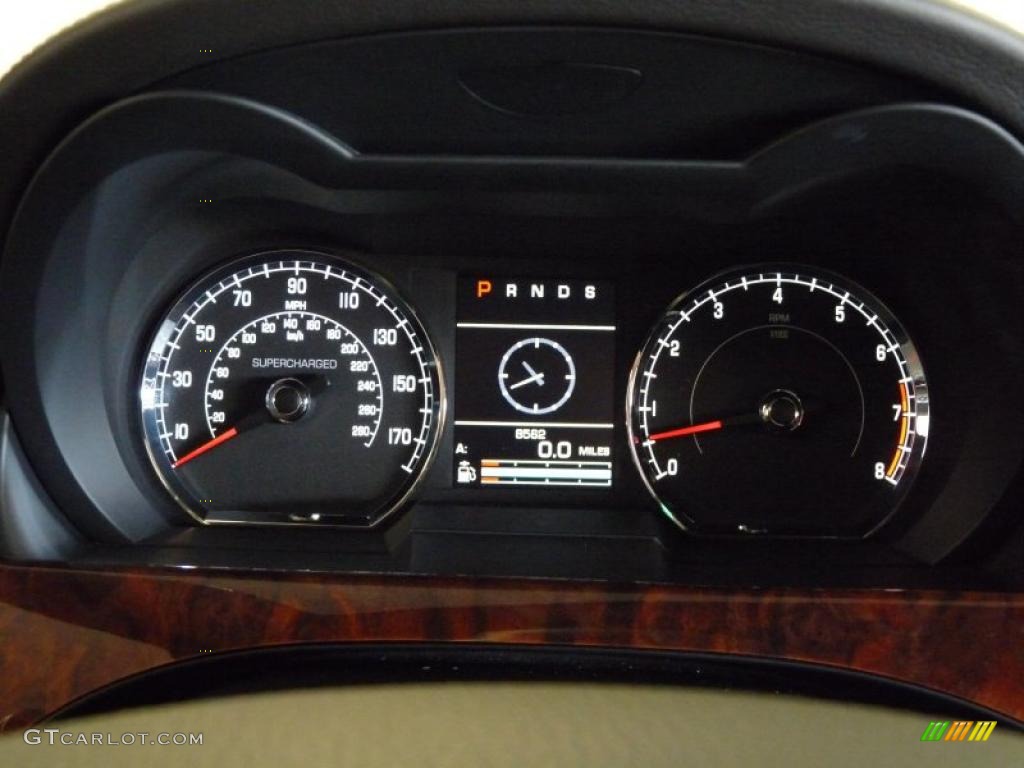 2010 Jaguar XK XKR Coupe Gauges Photo #45753710