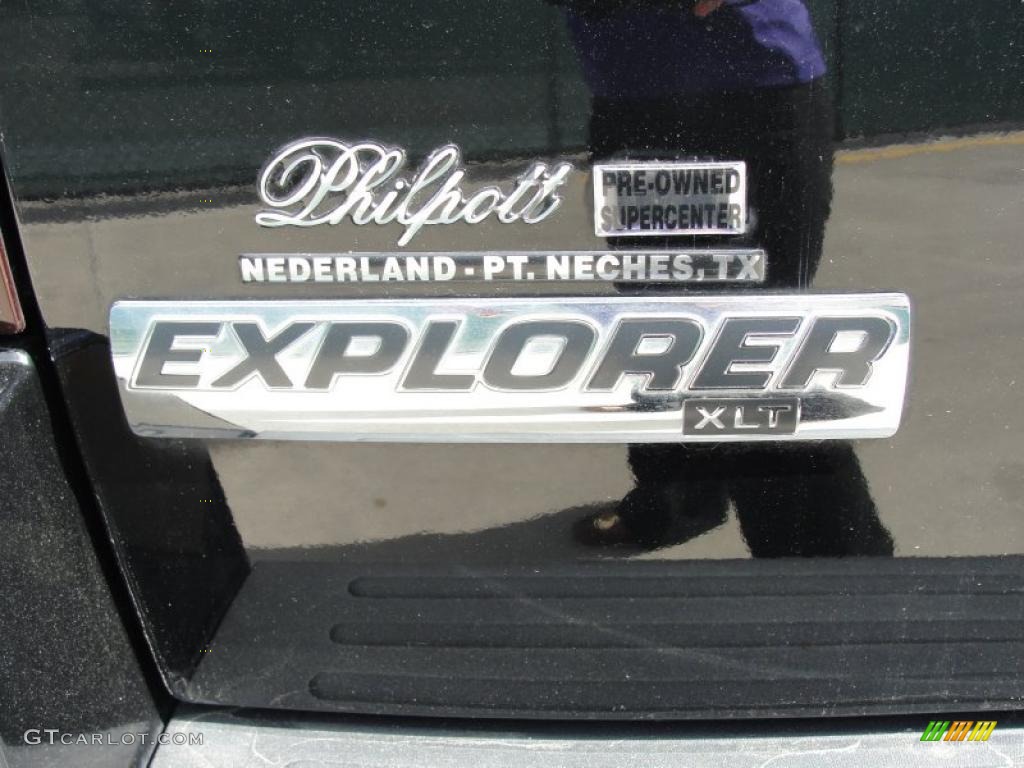 2008 Explorer XLT - Black / Camel photo #23