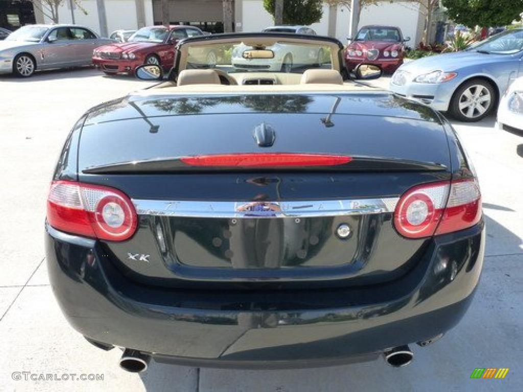 2009 XK XK8 Convertible - Botanical Green / Caramel photo #9