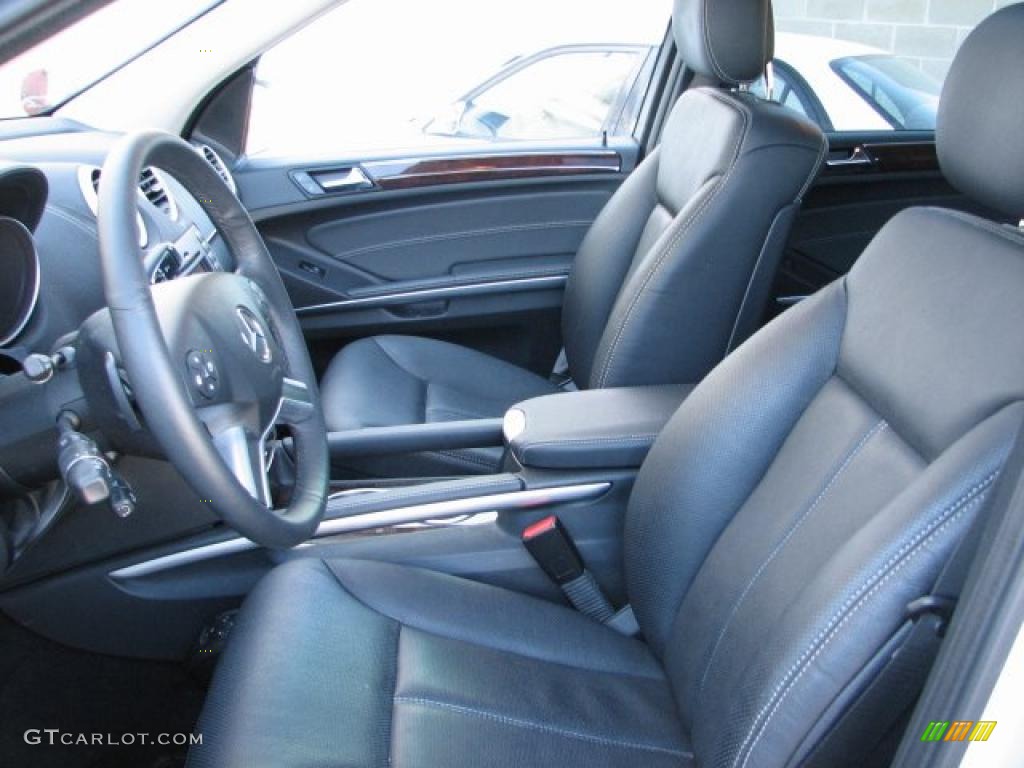 Black Interior 2009 Mercedes-Benz GL 550 4Matic Photo #45754954