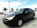 2010 Ebony Black Ford Focus S Sedan  photo #13