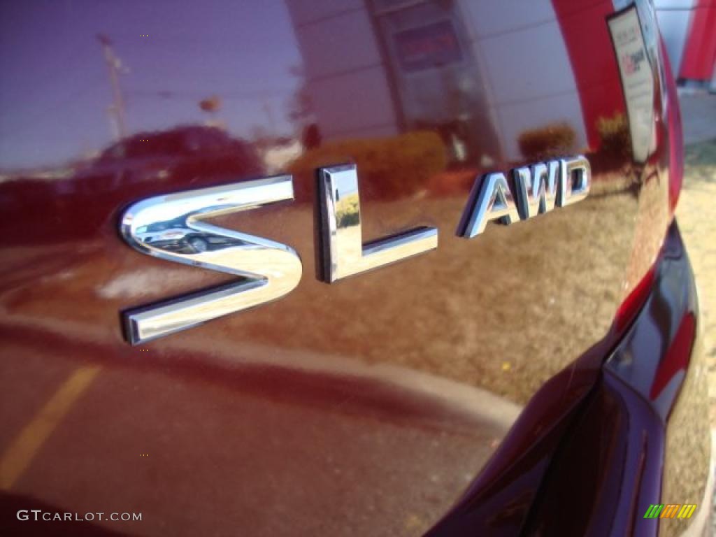 2007 Murano SL AWD - Merlot Pearl / Charcoal photo #5
