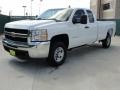 2009 Summit White Chevrolet Silverado 2500HD Work Truck Extended Cab  photo #7